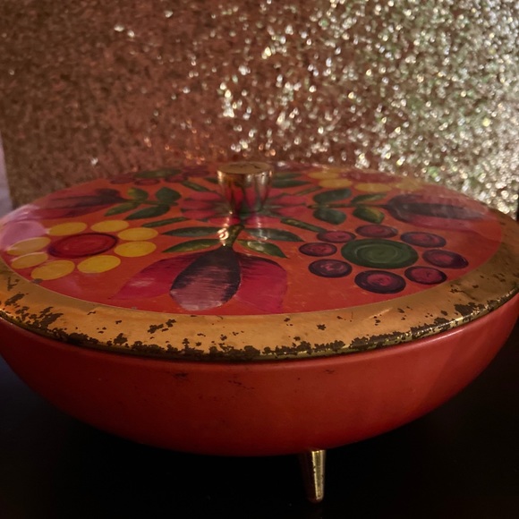 VINTAGE metal candy dish - Picture 2 of 5